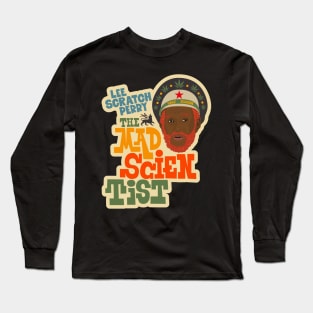 Lee Scratch Perry - The Mad Scientist: Dub Icon Tribute Design Long Sleeve T-Shirt